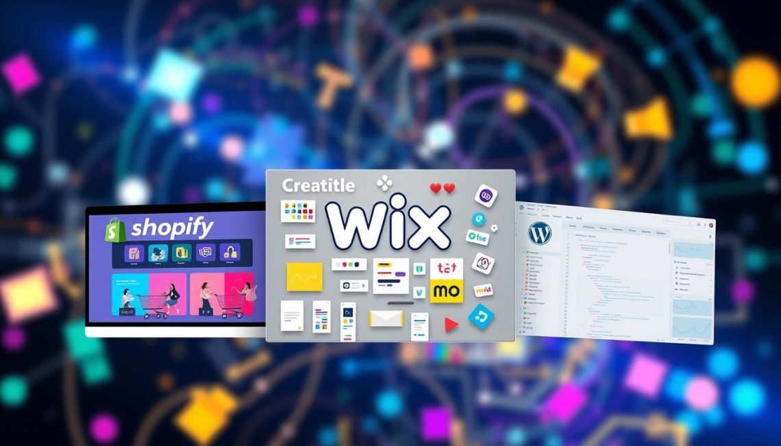 shopify vs wix vs wordpress