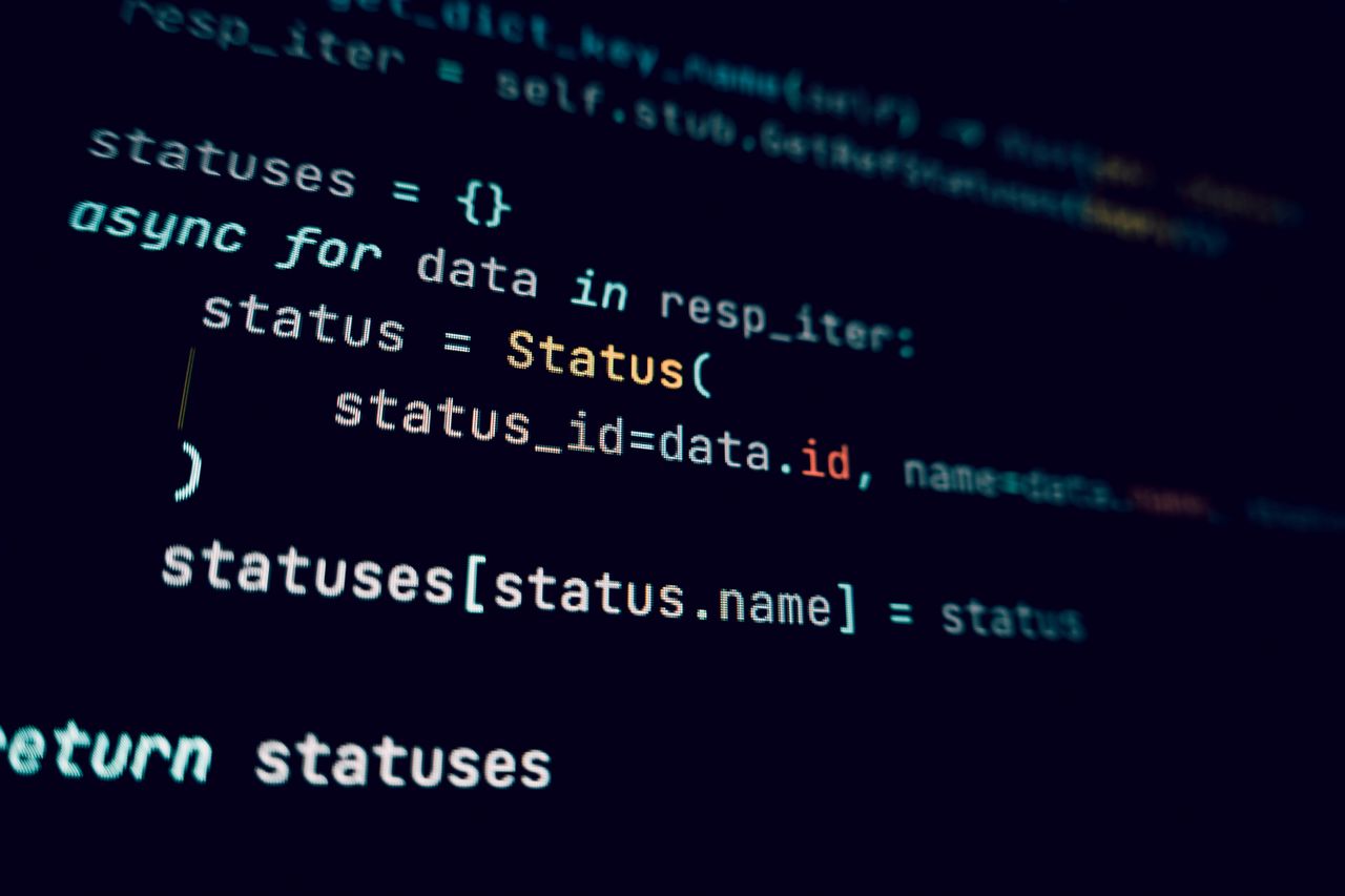 Screen with structured code, similar to large JSON files that a Chrome JSON viewer may struggle with
